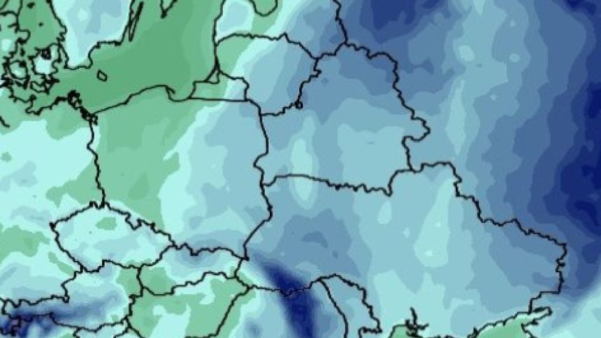 Arktyczne powietrze zmierza do Polsk