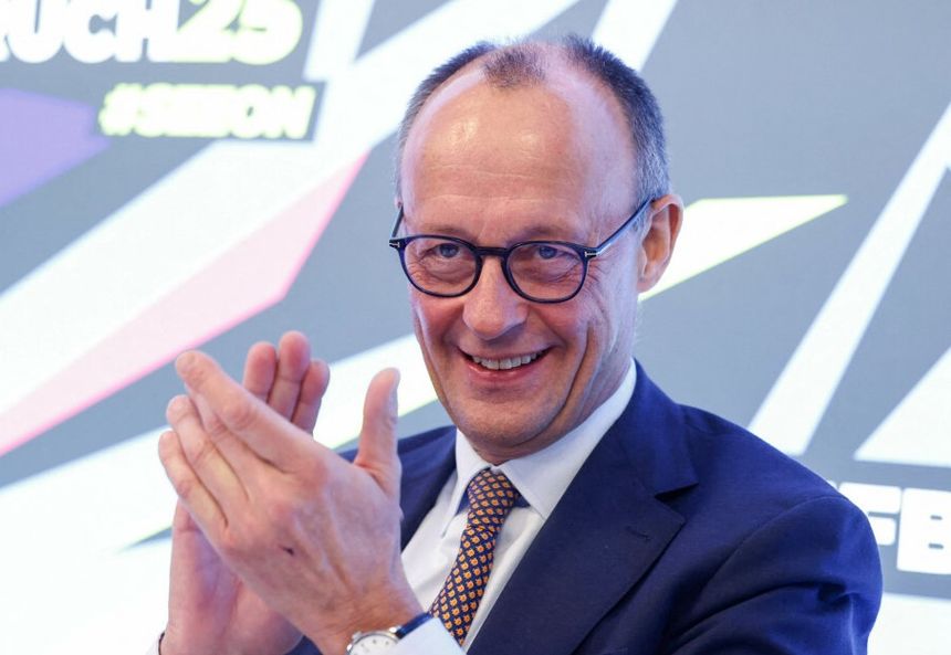 Friedrich Merz z CDU, kandydat na kanclerza Niemiec