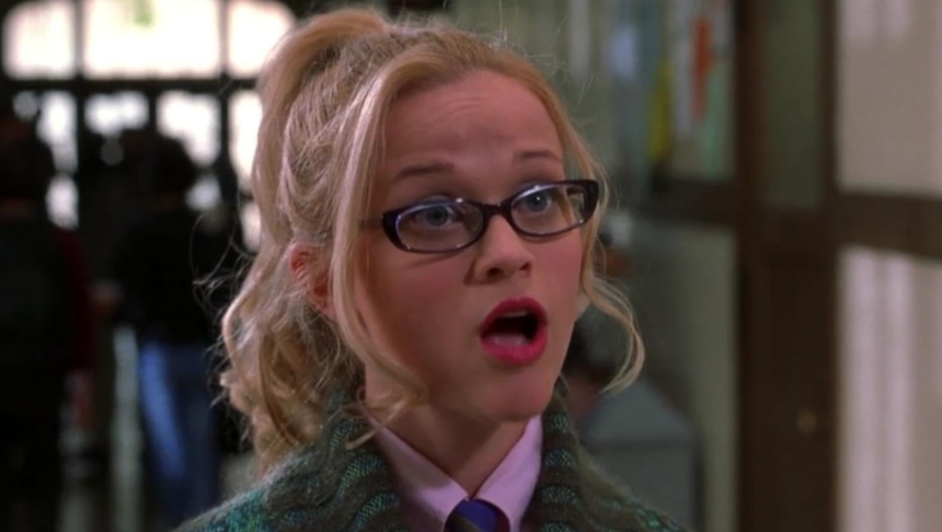 Reese Witherspoon w filmie "Legalna blondynka"