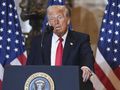 Prezydent USA Donald Trump na Kapitolu w Waszyngtonie, 6 lutego 2025 r.