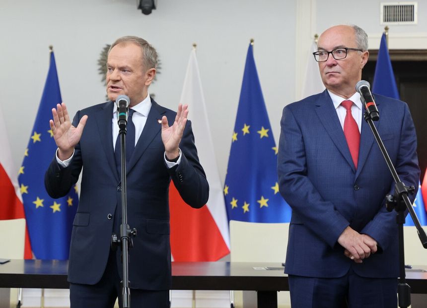 Donald Tusk i Włodzimierz Czarzasty