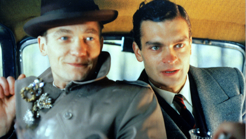 Krzysztof Kiersznowski, Jacek Chmielnik kadr z filmu “Vabank”