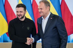 Wolodymyr Zelenski i Donald Tusk