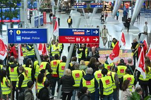 Protest na lotnisku