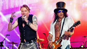 Guns N' Roses podczas koncertu