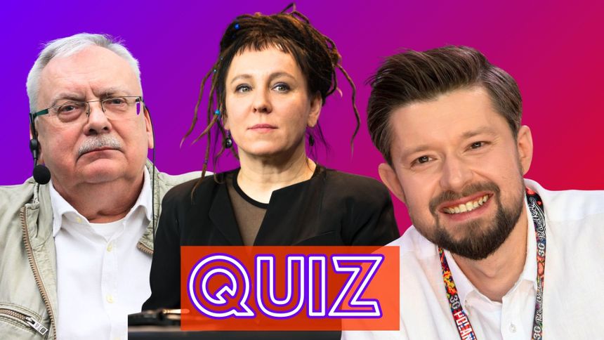Andrzej Sapkowski, Olga Tokarczuk i Remigiusz Mróz 