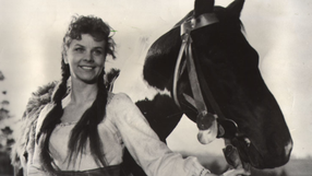 Urszula Modrzyńska kadr z filmu "Krzyżacy"