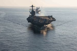 Amerykański lotniskowiec USS Gerald R. Ford