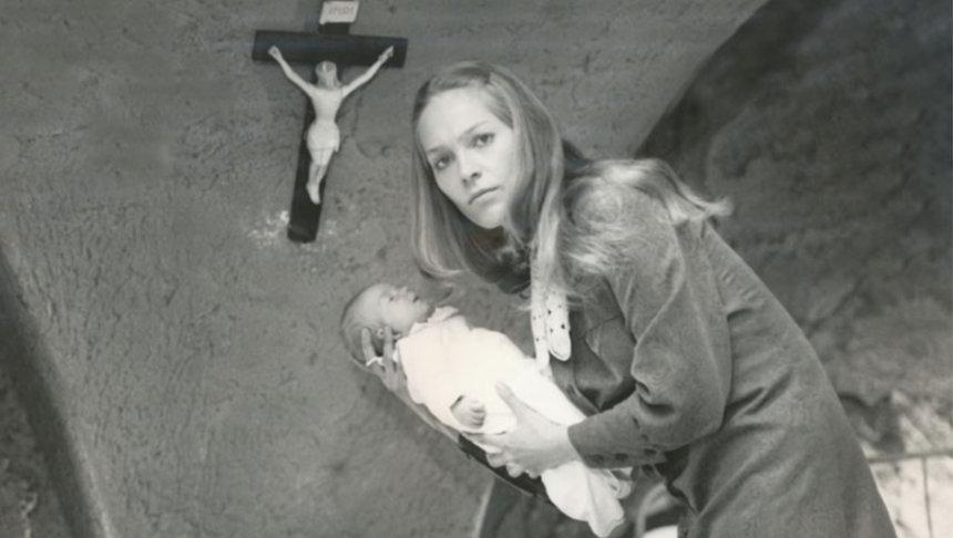 Małgorzata Braunek w filmie "Trzecia część nocy"