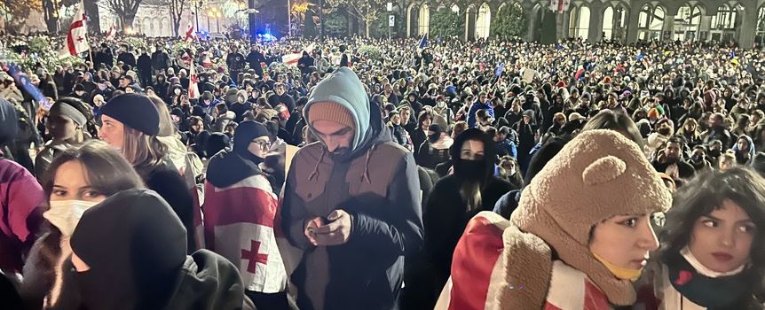 Protesty w Gurzji