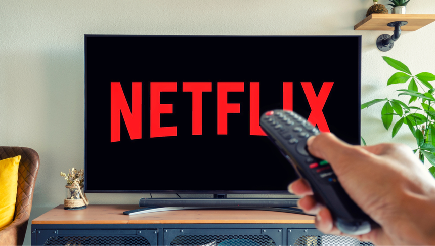 Telewizor ekran Netflix