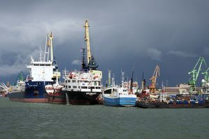 port w Kłajpedy, gdzie ma wpłynąć Ruby
