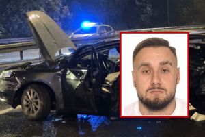 Łukasz Żak/wypadek na Trasie Łazienkowskiej