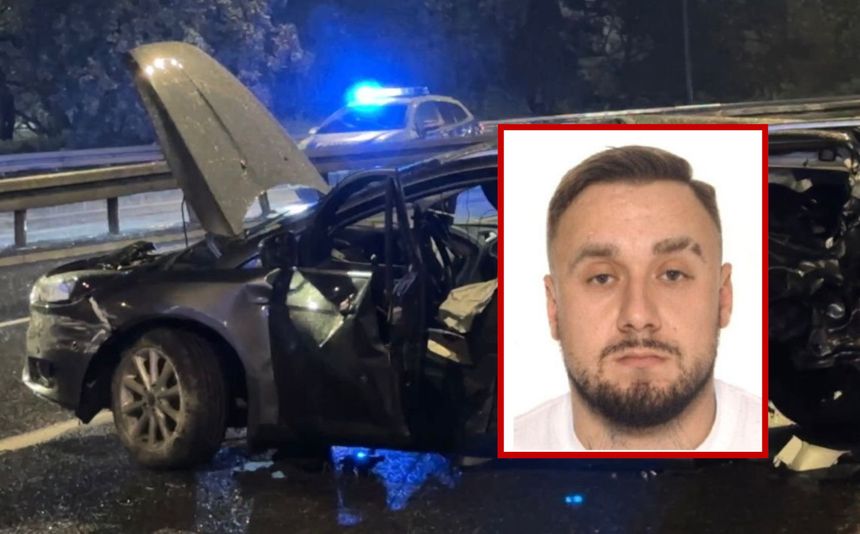 Łukasz Żak/wypadek na Trasie Łazienkowskiej