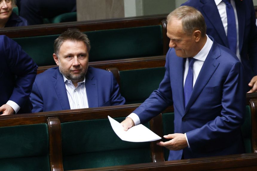Marcin Kierwiński i Donald Tusk