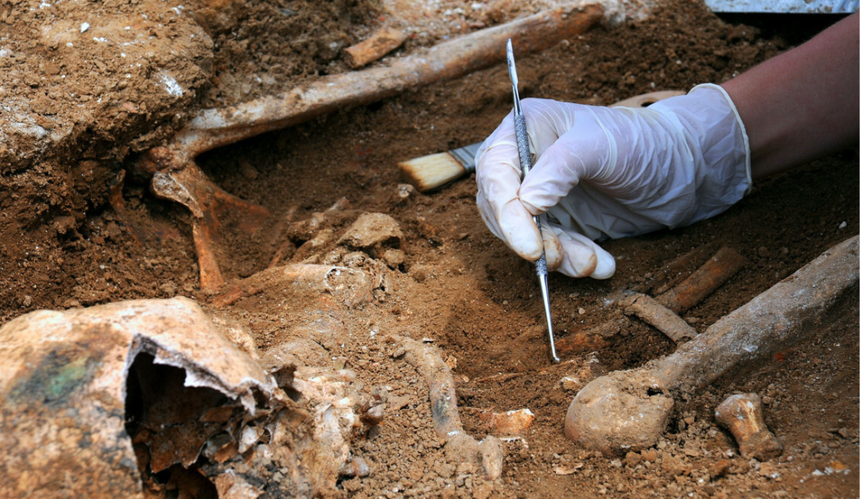 prace archeologiczne
