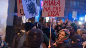 Protest po śmierci Lizy