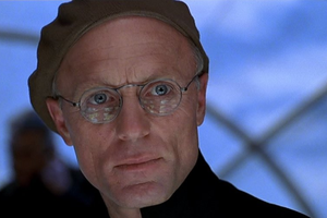 Ed Harris jako Christo w filmie "Truman Show"