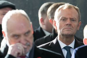 Antoni Macierewicz i Donald Tusk