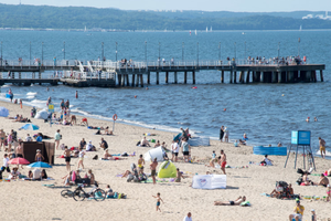 Plaża w Gdańsku