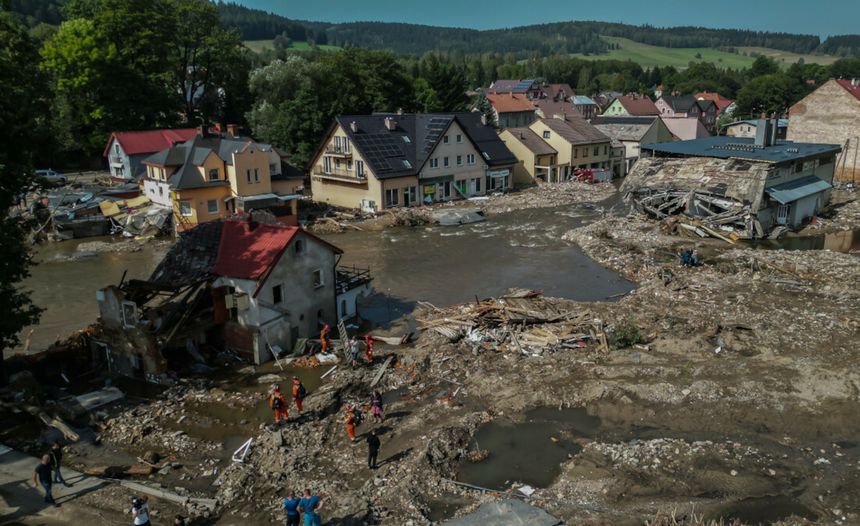 fala powodziowa w Stroniu Sląskim
