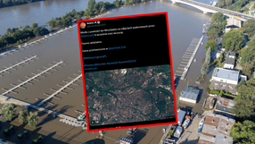 Odra - zdj. z satelity