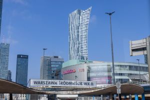apartamentowiec przy ul. Złotej 44 w Warszawie
