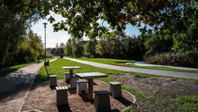 Teren przy Jeziorze Słonecznym w Szczecinie