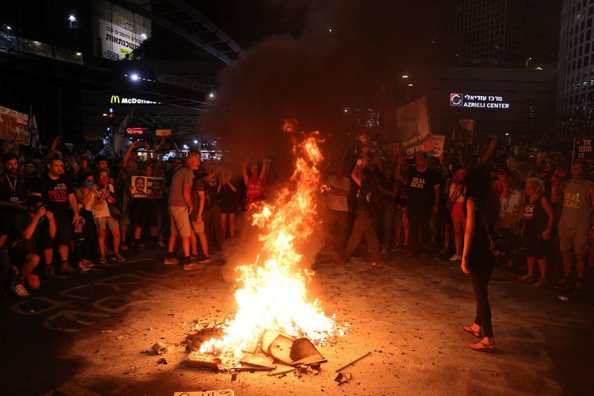 Protesty w Izraelu