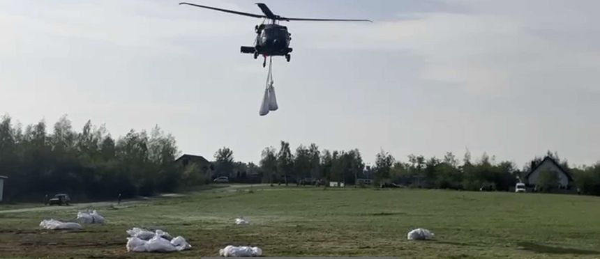 Helikoptery nad Nysą