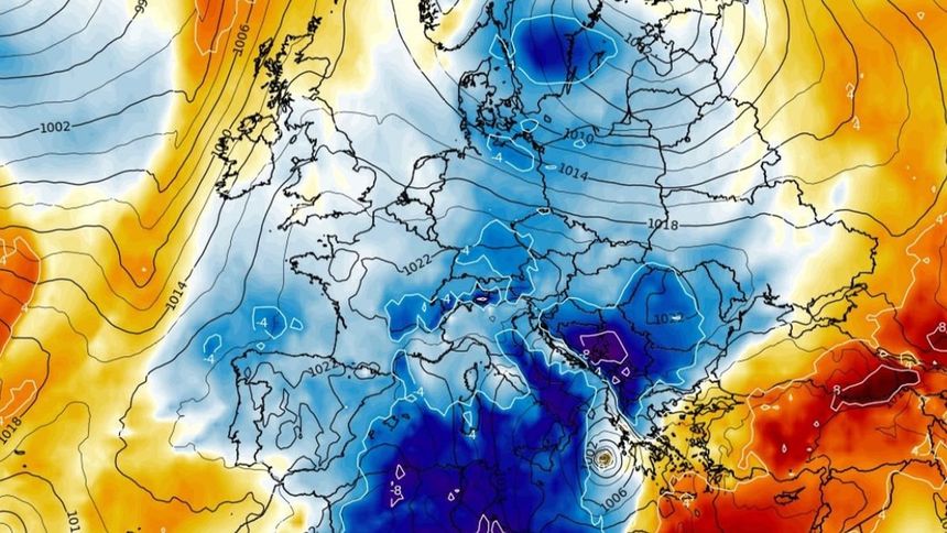 temperatura prognozowana na początek listopada
