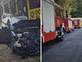 Wypadek na przejeździe kolejowym