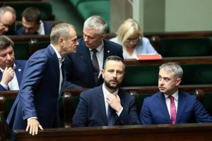 Donald Tusk, Wladyslaw Kosiniak-Kamysz, Krzysztof Gawkowski