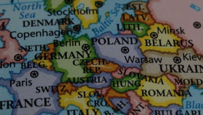 Mapa Europy
