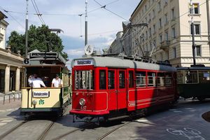 Zabytkowe tramwaje w Poznaniu