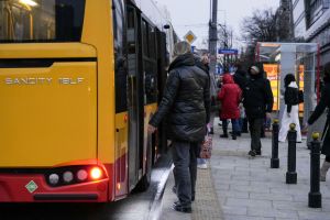 Trasa autobusu w Warszawie