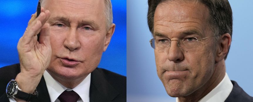Władimir Putin, Mark Rutte