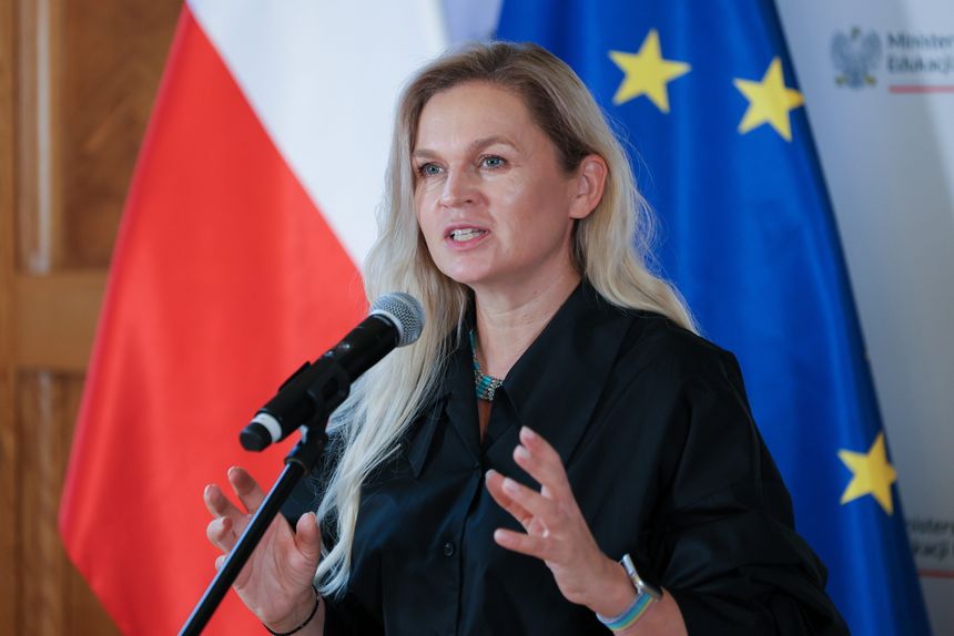 Minister edukacji Barbara Nowacka