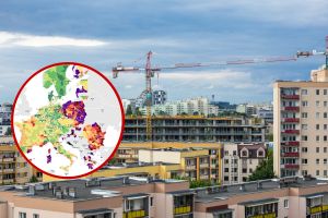 budowa bloków mieszkalnych w Warszawie