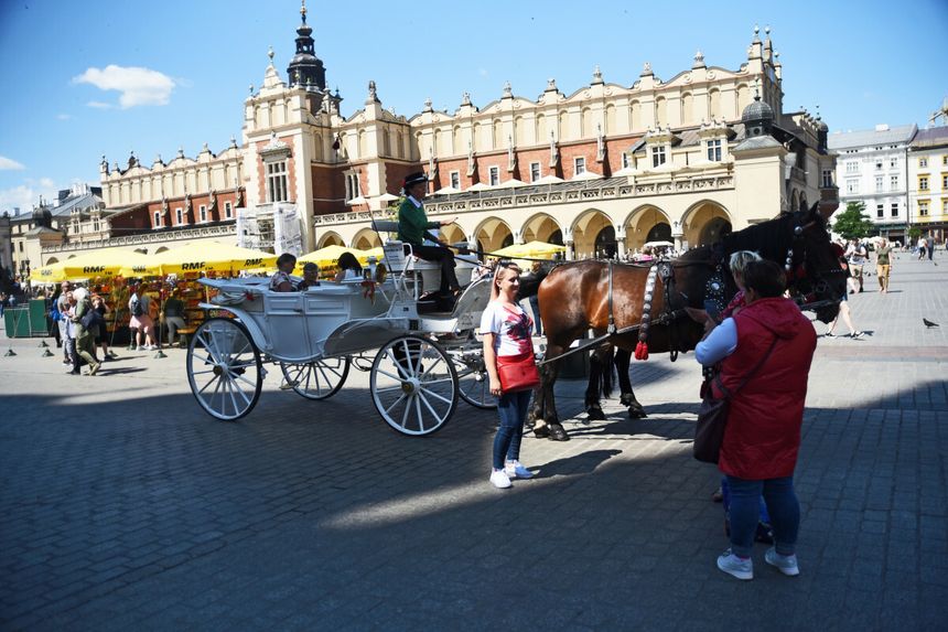 dorożki w Krakowie