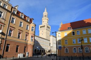 Wieża ratusza w Opolu