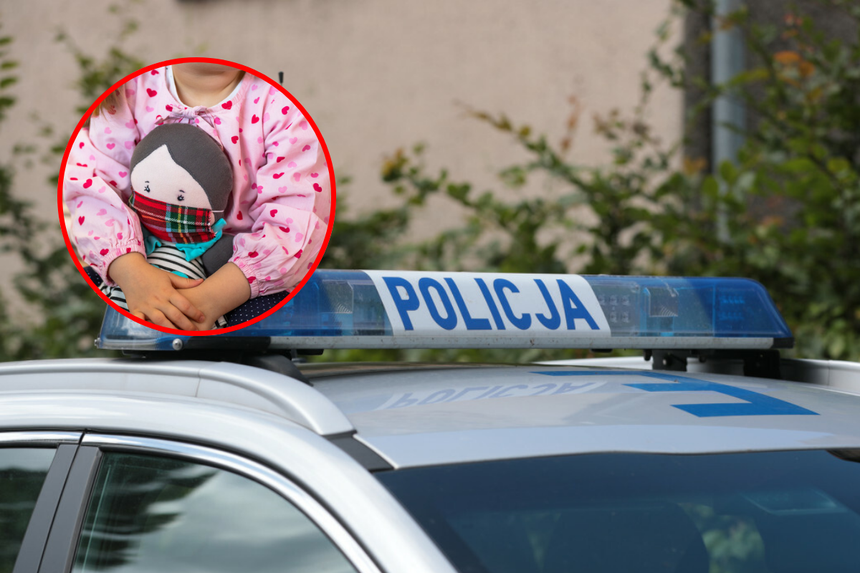 5-latka sama w przedszkolu