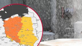 Mapa ostrzeżeń IMGW