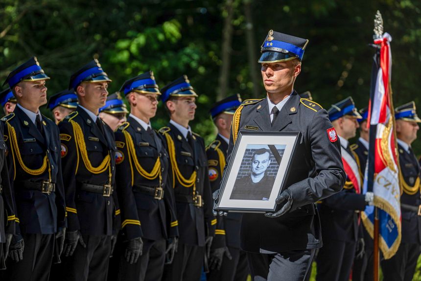 Pogrzeb Łukasza Włodarczyka
