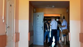 Mieszkanie, w którym znaleziono ciało martwej kobiety