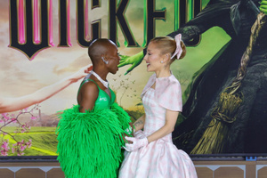 Cynthia Erivo, Ariana Grande na premierze "Wicked"
