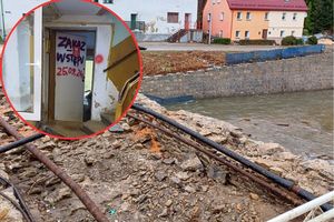 Lądek-Zdrój nadal wygląda jak po przejściu tsunami