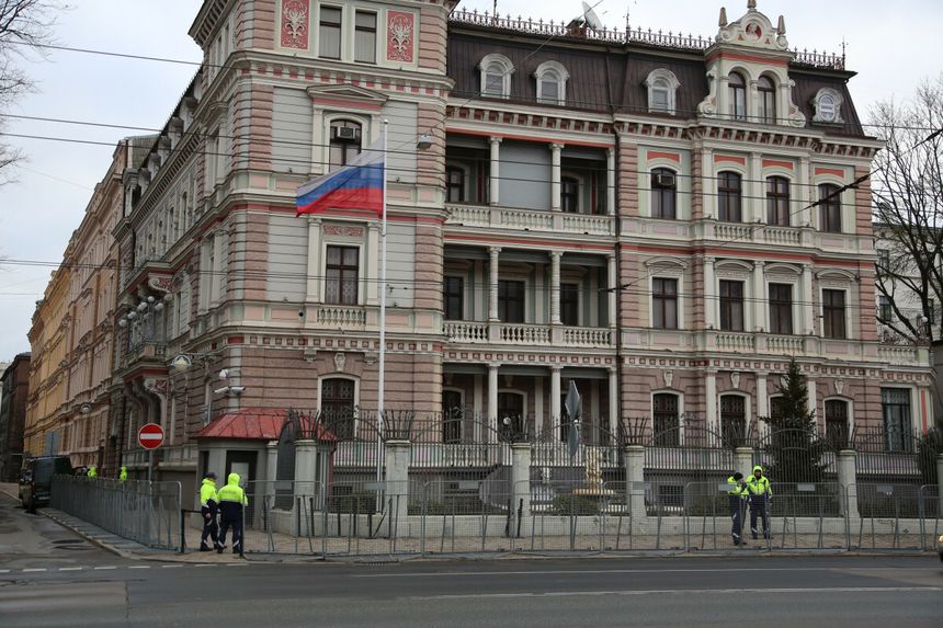 Rosyjska ambasada w Rydze