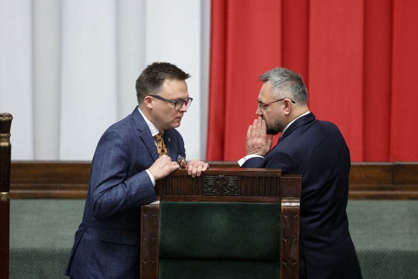 Szymon Hołownia, Mirosław Suchoń
