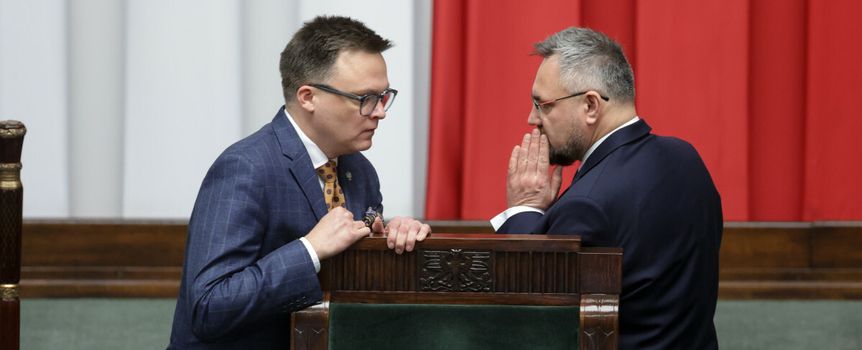 Szymon Hołownia, Mirosław Suchoń